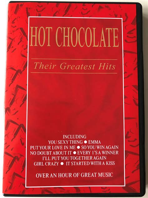 Hot Chocolate Dvd Their Greatest Hits Including Emma So You Win Again It Started With A