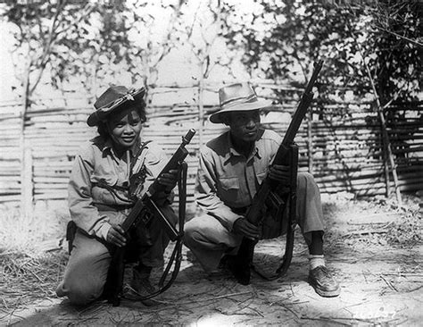 Lock, Stock, and History — Filipino Resistance fighters, World War II.