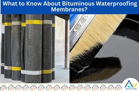 Bituminous Waterproofing: Types, Features, Applications, and Installing