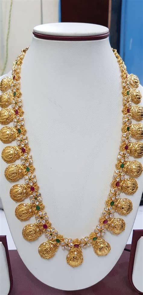 Pin By R S Gold Nellore On Ram Parivar Neckless Haram Gold Earrings