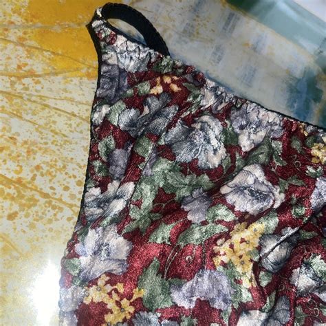 Vintage Rene String Bikini Panties Medium Gem
