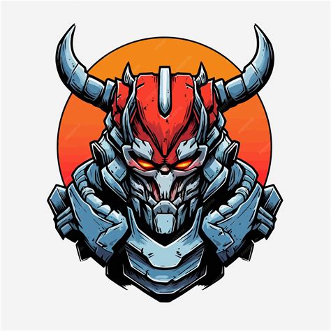 Premium Vector War Robot Illustration