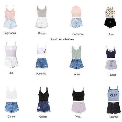 [Quotes]Zodiac Signs Outfits summer | Zodiac sign fashion, Zodiac ...