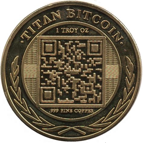 ½ Bitcoin 1 oz Copper Titan Bitcoin États Unis Numista