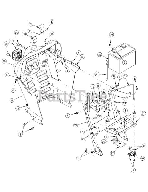 Cub Cadet Gt 1554 14ak13bk756 Cub Cadet 54 Garden Tractor Dash Panel 1k016 And After Parts