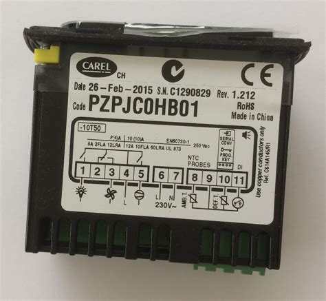 CAREL Temperature Controller With Light Switch – KingsBottle Australia