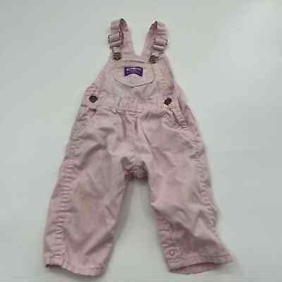 Vintage Oshkosh BGosh Vestbak Overalls Pink Made In The USA EBay