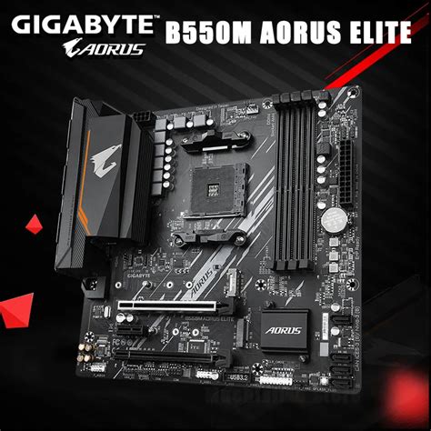 Placa M E Gigabyte B M Aorus Elite Superdescontostop