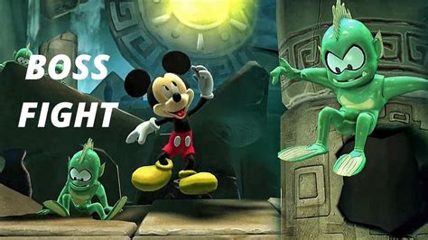 Disney Micky Mouse Castle Of Illusion Walkthrough BOSS FIGHT Played