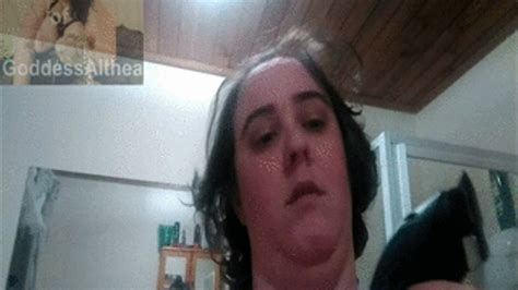 BBW Shaves Most Of Her Head 01 The Altar Of GoddexxAlthea Clips4sale