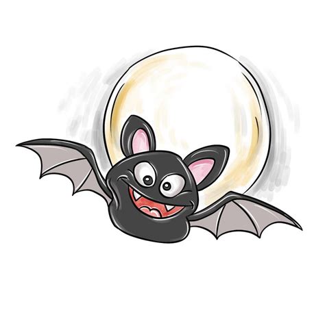 How to draw a Halloween bat step-by-step drawing tutorial. : r/Drawing ...