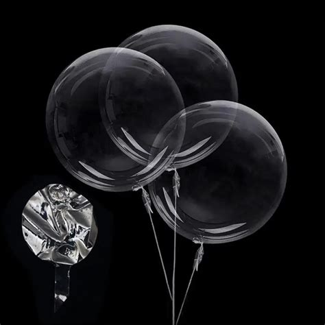 Ballons Gonflables Bobo Pi Ces Pouces Globes Transparents