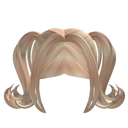 Blonde Pigtails Roblox Item Rolimon S