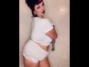 Oiled Up Big Titty Goth Girl Bbw In Micro Bikini Gives You Handjob And Titjob Xxx Mobile Porno