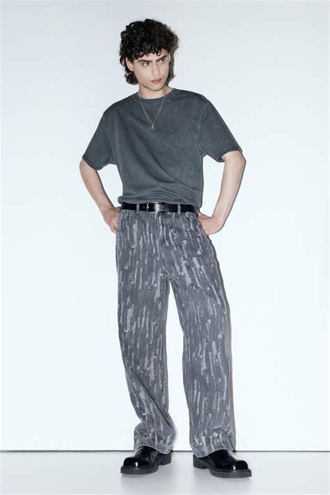 Джинсы прямые рваные с потертостями 2413109014, цвет: серый (107) по ...