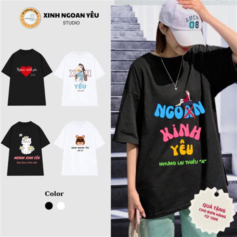 O Thun Hot Trend Ngoan Xinh Y U Y R I O Ph Ng Nam N Cotton Cao C P Unisex Form R Ng