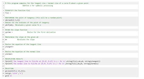 Tangent Line And Normal Lines Tangent Lines And