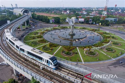 KAI Palembang Tambah Delapan Perjalanan LRT Sumsel ANTARA News