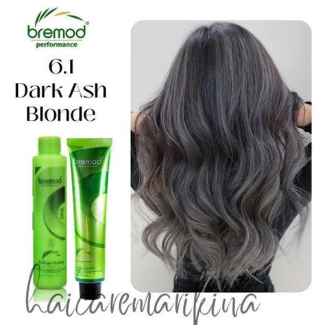 Dark Ash Blonde Bremod Hair Color With Oxidizer Set Shopee Philippines