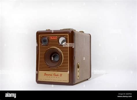 Old Box Brownie Camera Stock Photo Alamy