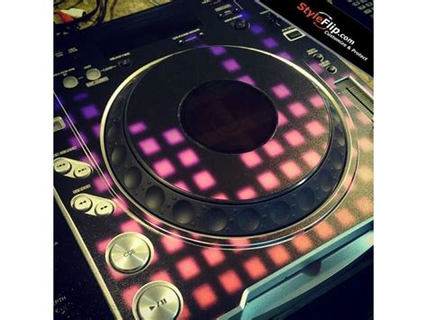 Pioneer Cdj 800mk2 Custom Styleflip Skin Decal Pink
