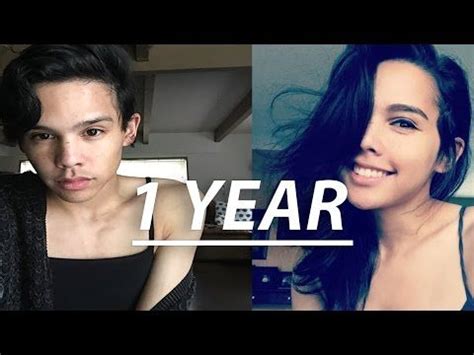 ONE YEAR ON HORMONES MtF Transition Timeline YouTube Mtf