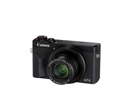 Canon PowerShot G7X Mark III Black Digital Compact Camera | Camera House
