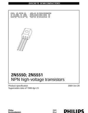 2N5551 Datasheet and Replacement, Transistor Equivalent Finder, Cross ...