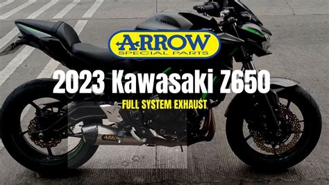 Kawasaki Z Arrow X Kone Full System Exhaust Youtube