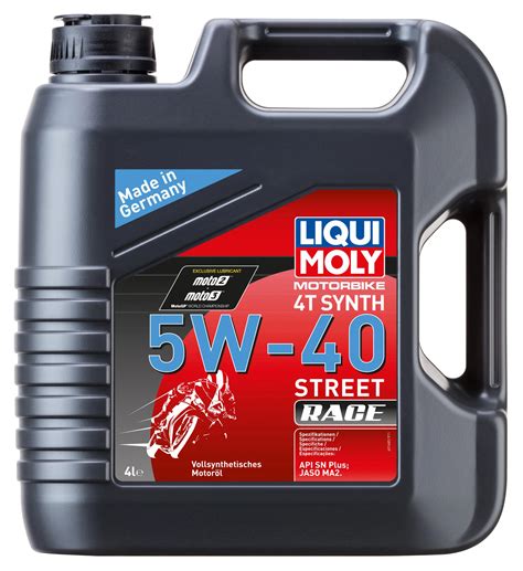 LIQUI MOLY LIQUI MOLY MOTORBIKE 4T 5W-40 STREET RACE, 4L