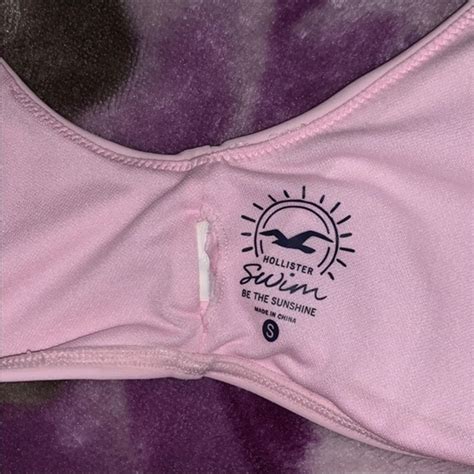Hollister Bikini Top Padded Removable Hook Depop