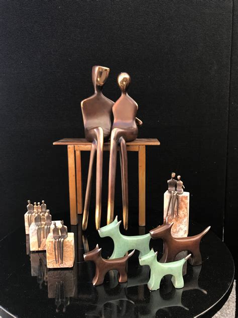 Gay Bronze Sculpture Whimsical Sculpture Bronze Figurines Depicting