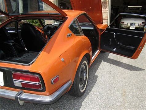 1970 Datsun 240z Coupe Orange Rwd Automatic Classic Datsun 240z 1970
