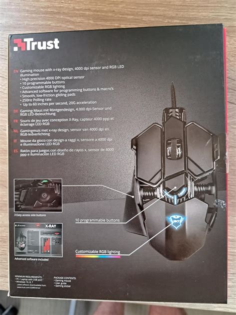 Herní myš Trust GXT 138 X-Ray, záruka | Aukro