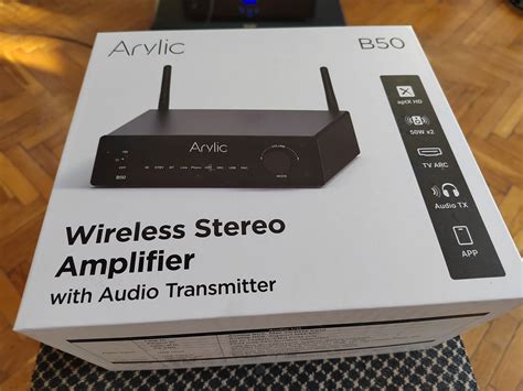 Стереоусилитель Arylic B50 — купить по низкой цене в интернет-магазине ...
