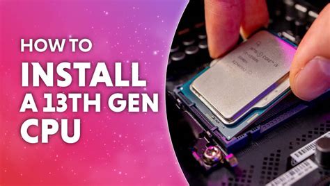 How to install Intel 13th generation CPU? | WePC