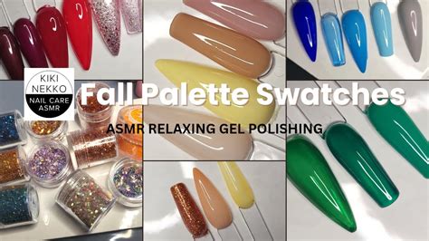 Asmr Part 1 Fall Polish Swatches Picking Fall Palette Relaxing