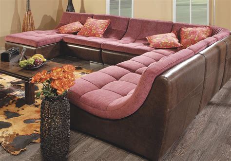 Модульная мягкая мебель для гостиной в современном стиле фото