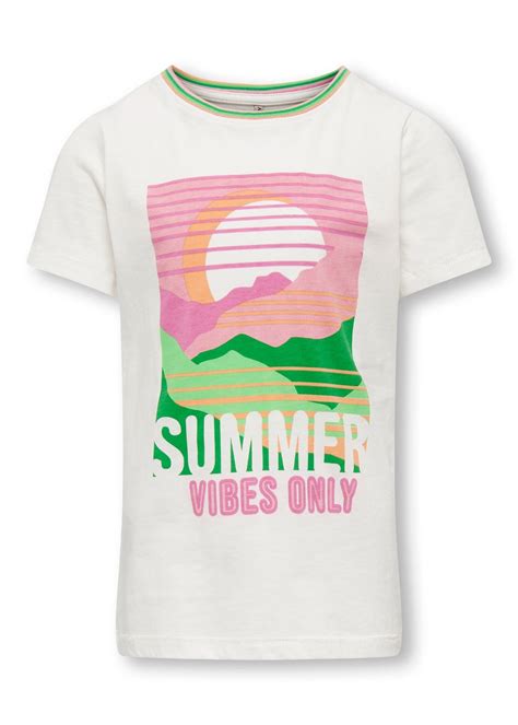 ONLY Kids Multicoloured Summer Print T-Shirt (5-14yrs) - Matalan