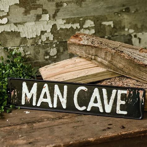 Vintage Inspired Man Cave Sign | Antique Farmhouse