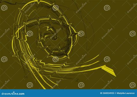 Circles And Spikes Stock Photography 417686