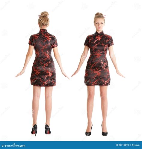 Jeune Femme Blonde Mince Image Stock Image Du Blonde 22712899