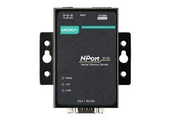 NPort 5130 MOXA - 1-port RS-422/485 serial device servers