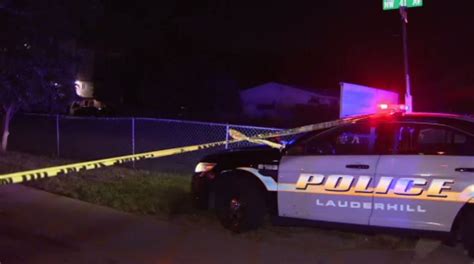 Man Hospitalized After Shooting In Lauderhill Subject At Large Wsvn