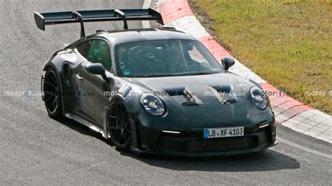 2023 Porsche 911 GT3 RS Spied For The Last Time Ahead Of Debut