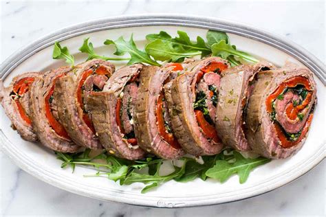 Rolled Stuffed Flank Steak Recipe