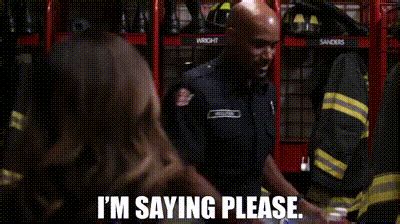 Yarn I M Saying Please Station S E Too Darn Hot Video Clips By Quotes