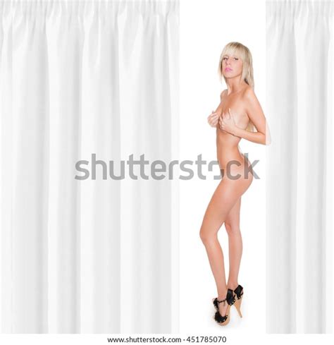 Full Length Portrait Beautiful Blond Nude Stock Photo Shutterstock
