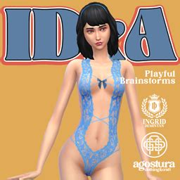 IDxA Lingerie Camelle The Sims Create A Sim CurseForge