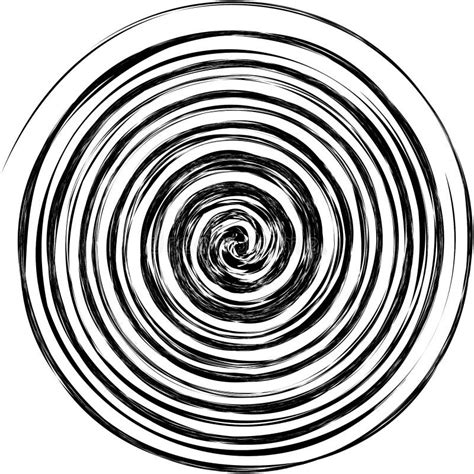 Grungy Textured Spirals Swirls Twirls Helix Volute Snail Shape
